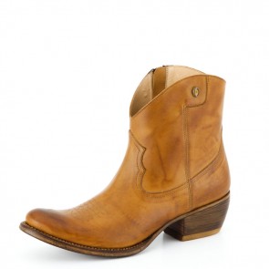 ladies' ankle boot Sancho Abarca 2296 MAYLOW - light brown