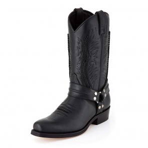 Biker Boot 5122 Sancho Abarca Delirius schwarz
