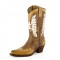 Fashion Western Boot Nevada Sancho abarca 7806 - Stbu Taube / Vanille