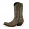 Sancho Abarca 9931 Cowboy Boots - Nairobi Ceniza