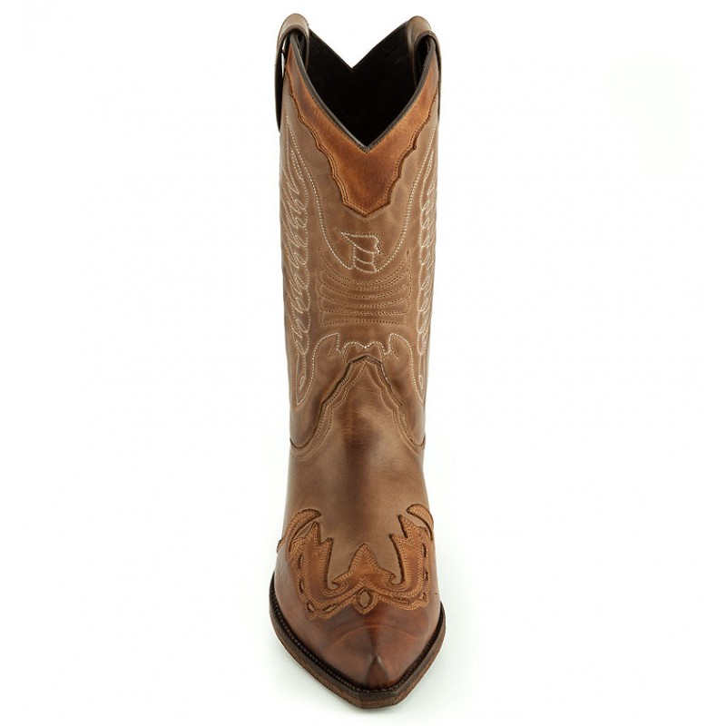 Western boot 5119 Sancho Abarca Stbu Ecotan braun