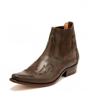Herren Western Stiefelette Sancho Abarca 6152 MONK - Old Machado
