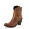 Stieflette Sancho Abarca 10150 Santander Dark Tan braun