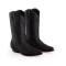 Western Boots Sancho Abarca 5119 Pull gras Negro schwarz