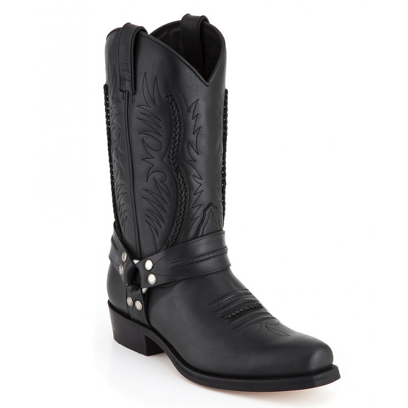 Biker Boot 5122 Sancho Abarca Delirius schwarz