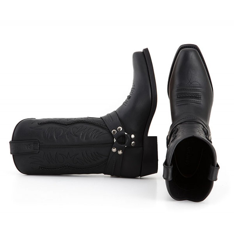 Biker Boot 5122 Sancho Abarca Delirius schwarz