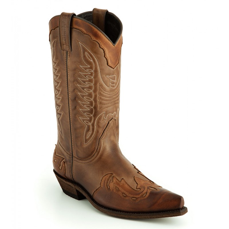 Westernstiefel 5119 Sancho Abarca Stbu Ecotan braun
