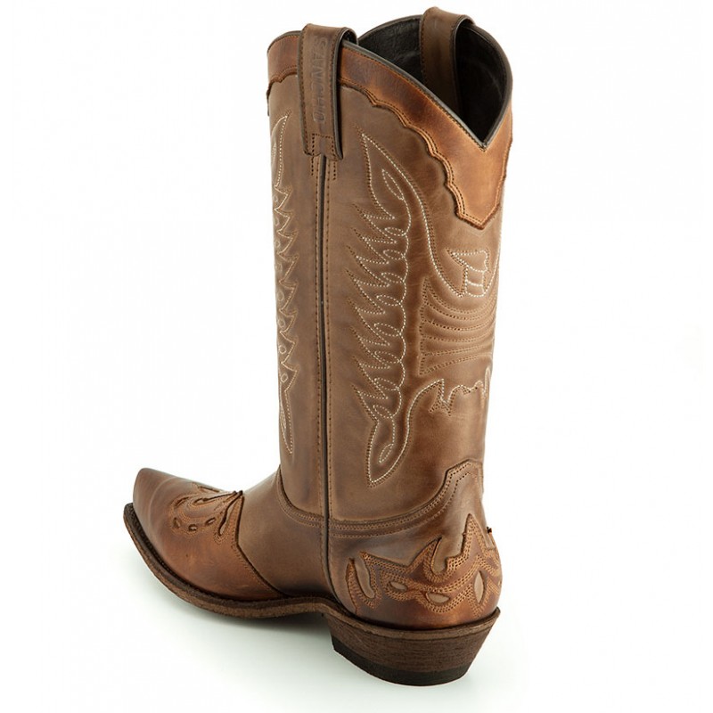 Westernstiefel 5119 Sancho Abarca Stbu Ecotan braun