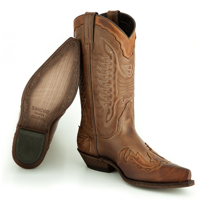 Westernstiefel 5119 Sancho Abarca Stbu Ecotan braun