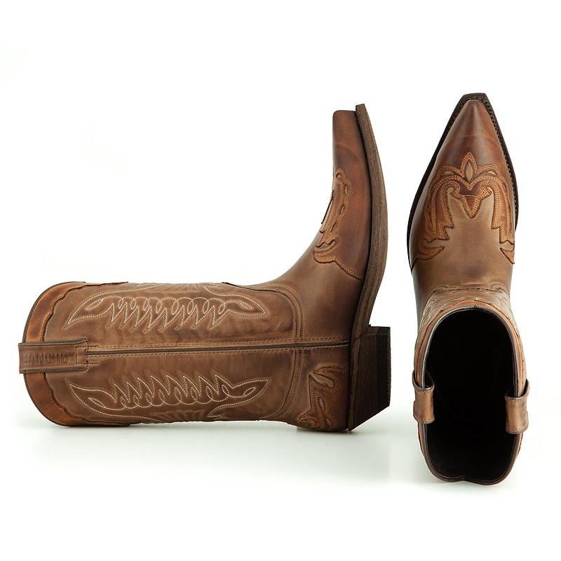 Westernstiefel 5119 Sancho Abarca Stbu Ecotan braun