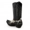 Sancho Abarca Boots 10106 Crazy Negro / Piton Natural