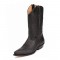Botin estilo cowboy para mujer y hombre Sancho 5326 Boston negro