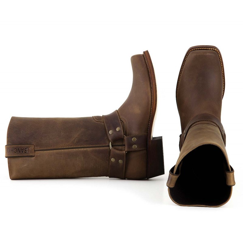 Biker Boots Sancho Abarca 541 braun